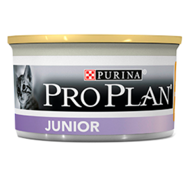 ПРО ПЛАН Влажный корм Purina Pro Plan для котят в возрасте от 6 недель до 1 года с курицей, банка, 85 г